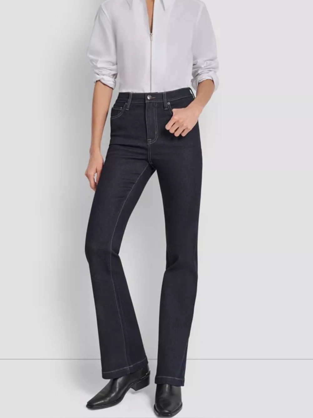 DKNY Jeans Women's Williamsburg High-Rise Flare Jeans size 29